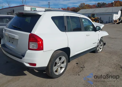 2012 Jeep Compass Sport из США, поврежденный, VIN 1C4NJDBB6CD591280